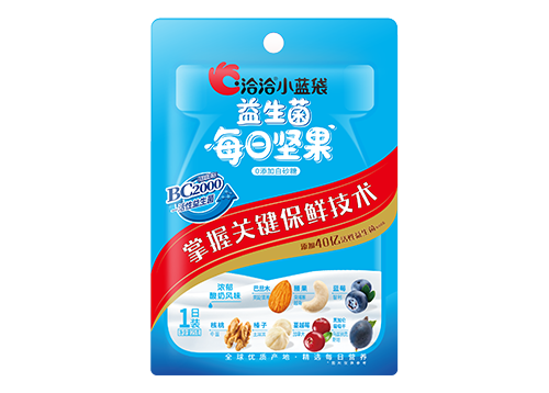 万利国际官网小蓝袋益生菌每日坚果